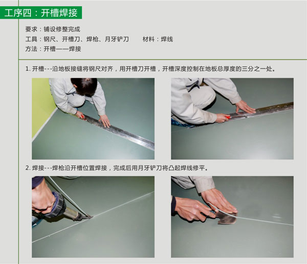 pvc塑膠黄瓜视频在线看鋪裝步驟